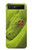 S0785 Green Snake Hülle Schutzhülle Taschen für Samsung Galaxy Z Flip 5G