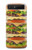 S0790 Hamburger Hülle Schutzhülle Taschen für Samsung Galaxy Z Flip 5G
