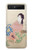 S0889 Japan Art Kimono Hülle Schutzhülle Taschen für Samsung Galaxy Z Flip 5G