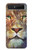 S1354 Lion Hülle Schutzhülle Taschen für Samsung Galaxy Z Flip 5G