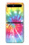 S1697 Tie Dye Colorful Graphic Printed Hülle Schutzhülle Taschen für Samsung Galaxy Z Flip 5G