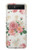 S1859 Rose Pattern Hülle Schutzhülle Taschen für Samsung Galaxy Z Flip 5G