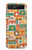 S1873 Western Pattern Hülle Schutzhülle Taschen für Samsung Galaxy Z Flip 5G