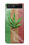 S2109 Marijuana Rasta Flag Hülle Schutzhülle Taschen für Samsung Galaxy Z Flip 5G