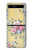 S2229 Vintage Flowers Hülle Schutzhülle Taschen für Samsung Galaxy Z Flip 5G