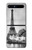 S2350 Old Paris Eiffel Tower Hülle Schutzhülle Taschen für Samsung Galaxy Z Flip 5G