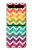 S2362 Rainbow Colorful Shavron Zig Zag Pattern Hülle Schutzhülle Taschen für Samsung Galaxy Z Flip 5G