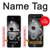 S2387 Gun Bullet Hole Glass Hülle Schutzhülle Taschen für Samsung Galaxy Z Flip 5G