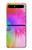 S2488 Tie Dye Color Hülle Schutzhülle Taschen für Samsung Galaxy Z Flip 5G