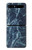 S2799 Light Blue Marble Stone Graphic Printed Hülle Schutzhülle Taschen für Samsung Galaxy Z Flip 5G