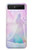 S2992 Princess Pastel Silhouette Hülle Schutzhülle Taschen für Samsung Galaxy Z Flip 5G