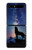 S3555 Wolf Howling Million Star Hülle Schutzhülle Taschen für Samsung Galaxy Z Flip 5G