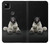 S0878 Black Bear Hülle Schutzhülle Taschen für Google Pixel 4a