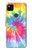 S1697 Tie Dye Colorful Graphic Printed Hülle Schutzhülle Taschen für Google Pixel 4a