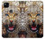 S1932 Blue Eyed Leopard Hülle Schutzhülle Taschen für Google Pixel 4a
