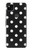 S2299 Black Polka Dots Hülle Schutzhülle Taschen für Google Pixel 4a
