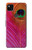 S3201 Pink Peacock Feather Hülle Schutzhülle Taschen für Google Pixel 4a