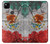 S3314 Mexico Flag Vinatage Football Graphic Hülle Schutzhülle Taschen für Google Pixel 4a