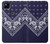 S3357 Navy Blue Bandana Pattern Hülle Schutzhülle Taschen für Google Pixel 4a