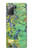 S0210 Van Gogh Irises Hülle Schutzhülle Taschen für Samsung Galaxy Note 20
