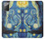 S0213 Van Gogh Starry Nights Hülle Schutzhülle Taschen für Samsung Galaxy Note 20