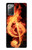 S0493 Music Note Burn Hülle Schutzhülle Taschen für Samsung Galaxy Note 20