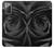 S1598 Black Rose Hülle Schutzhülle Taschen für Samsung Galaxy Note 20