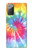 S1697 Tie Dye Colorful Graphic Printed Hülle Schutzhülle Taschen für Samsung Galaxy Note 20