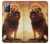 S1957 Lion Aslan Hülle Schutzhülle Taschen für Samsung Galaxy Note 20