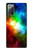 S2312 Colorful Rainbow Space Galaxy Hülle Schutzhülle Taschen für Samsung Galaxy Note 20