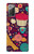 S2353 Paris Cartoon Vintage Pattern Hülle Schutzhülle Taschen für Samsung Galaxy Note 20