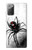 S2386 Black Widow Spider Hülle Schutzhülle Taschen für Samsung Galaxy Note 20