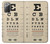 S2502 Eye Exam Chart Decorative Decoupage Poster Hülle Schutzhülle Taschen für Samsung Galaxy Note 20