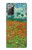 S2681 Field Of Poppies Vincent Van Gogh Hülle Schutzhülle Taschen für Samsung Galaxy Note 20