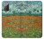 S2681 Field Of Poppies Vincent Van Gogh Hülle Schutzhülle Taschen für Samsung Galaxy Note 20