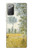 S2682 Claude Monet Fields In Spring Hülle Schutzhülle Taschen für Samsung Galaxy Note 20