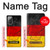 S2935 Germany Flag Map Hülle Schutzhülle Taschen für Samsung Galaxy Note 20
