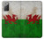 S2976 Wales Football Soccer Flag Hülle Schutzhülle Taschen für Samsung Galaxy Note 20