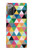 S3049 Triangles Vibrant Colors Hülle Schutzhülle Taschen für Samsung Galaxy Note 20