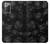 S3153 Black Roses Hülle Schutzhülle Taschen für Samsung Galaxy Note 20