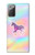 S3203 Rainbow Unicorn Hülle Schutzhülle Taschen für Samsung Galaxy Note 20