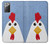 S3254 Chicken Cartoon Hülle Schutzhülle Taschen für Samsung Galaxy Note 20