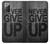 S3367 Never Give Up Hülle Schutzhülle Taschen für Samsung Galaxy Note 20