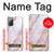 S3482 Soft Pink Marble Graphic Print Hülle Schutzhülle Taschen für Samsung Galaxy Note 20