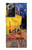 S0929 Van Gogh Cafe Terrace Hülle Schutzhülle Taschen für Samsung Galaxy Note 20 Ultra, Ultra 5G