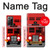S2058 England British Double Decker Bus Hülle Schutzhülle Taschen für Samsung Galaxy Note 20 Ultra, Ultra 5G