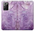 S2690 Amethyst Crystals Graphic Printed Hülle Schutzhülle Taschen für Samsung Galaxy Note 20 Ultra, Ultra 5G