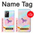 S3203 Rainbow Unicorn Hülle Schutzhülle Taschen für Samsung Galaxy Note 20 Ultra, Ultra 5G