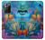 S3227 Underwater World Cartoon Hülle Schutzhülle Taschen für Samsung Galaxy Note 20 Ultra, Ultra 5G