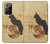 S3229 Vintage Cat Poster Hülle Schutzhülle Taschen für Samsung Galaxy Note 20 Ultra, Ultra 5G